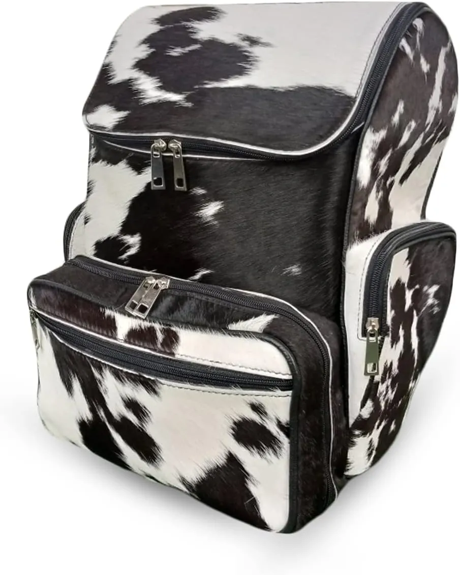 Premium Cowhide Backpacks: Stylish Genuine Leather Choices for Women and Diaper Needs