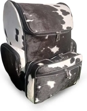 Premium Cowhide Backpacks: Stylish Genuine Leather Choices for Women and Diaper Needs