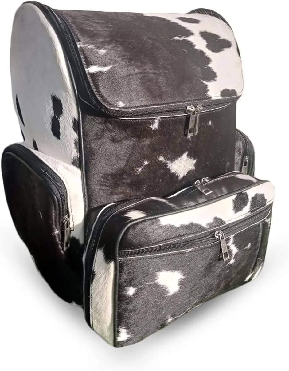 Premium Cowhide Backpacks: Stylish Genuine Leather Choices for Women and Diaper Needs
