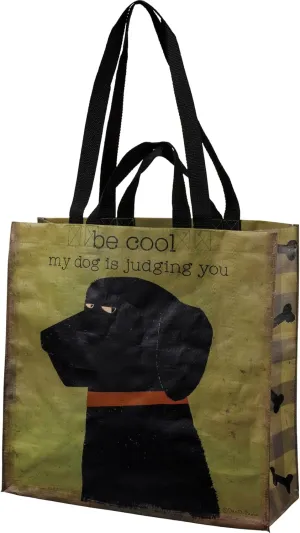 Primitives by Kathy Market Tote-Be Cool, 15.50" x 15.25" x 6", Green