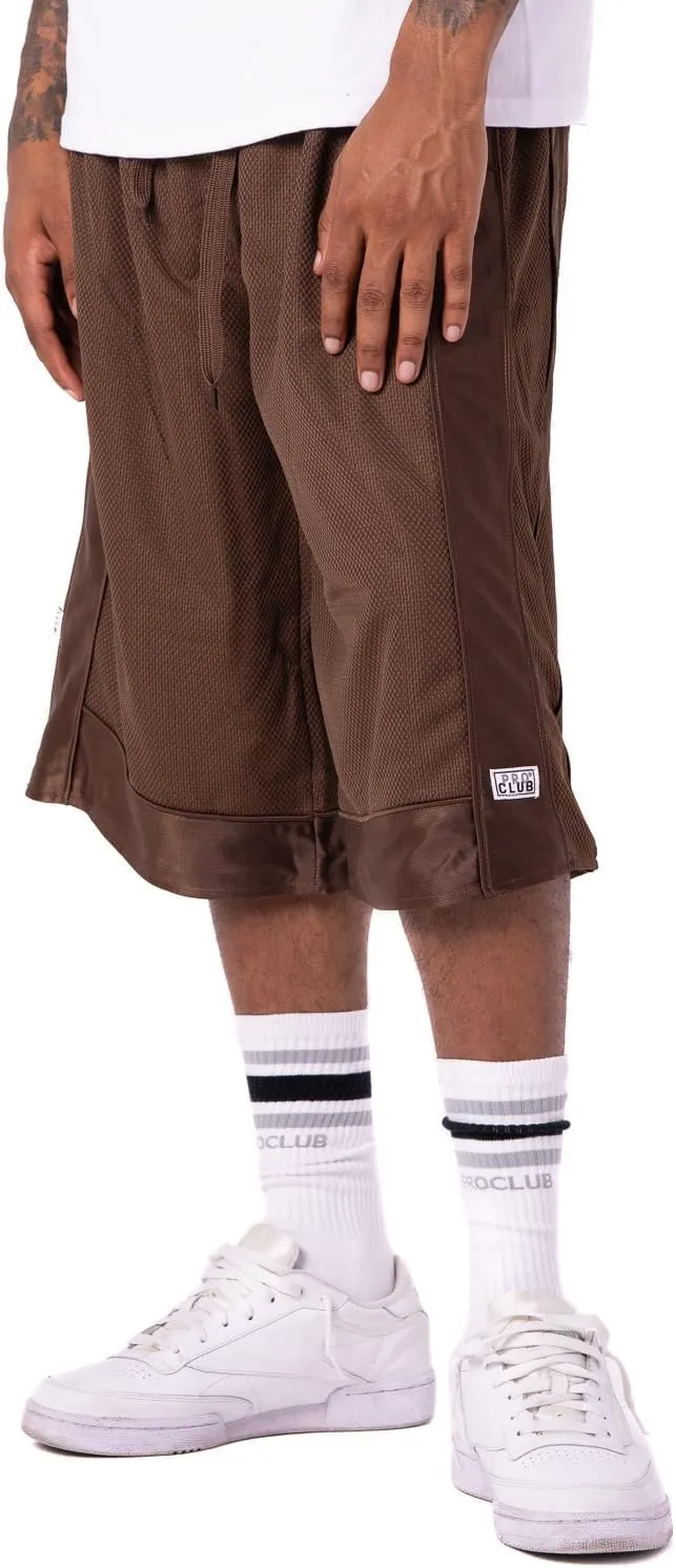 Pro Club Men's Heavyweight Mesh Basketball Shorts