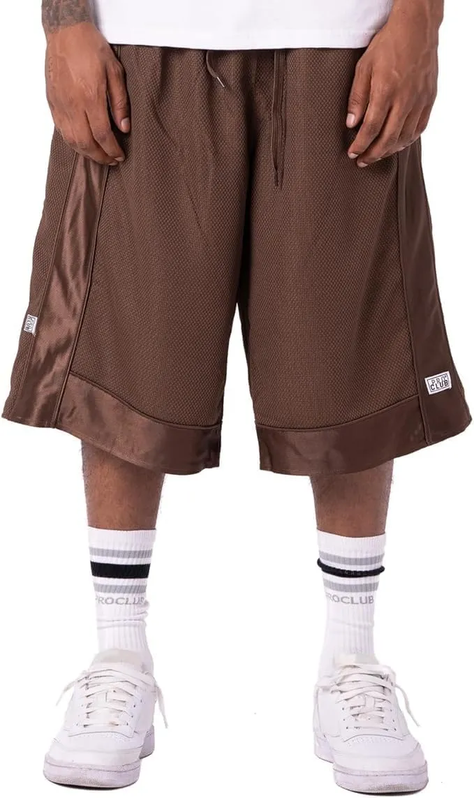Pro Club Men's Heavyweight Mesh Basketball Shorts