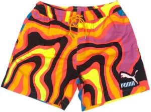 PUMA Lava 6" Shorts Hot Coral/All Over Print LG 6