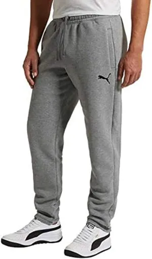 PUMA Men's Heavyweight Fleece Jogger (Small, Light Gray)