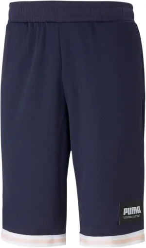PUMA Mens Summer Court Mesh Shorts - Blue - Size S