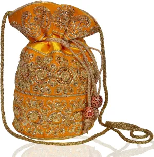 Purpledip Potli Bags Drawstring Purse (Potli01$)