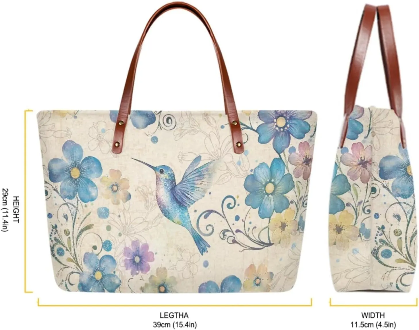 Purse and Handbag Set for Women, Large Hobo Bag with Wallet and Make Up Bag, 3 Piece Top Handle Purse Set