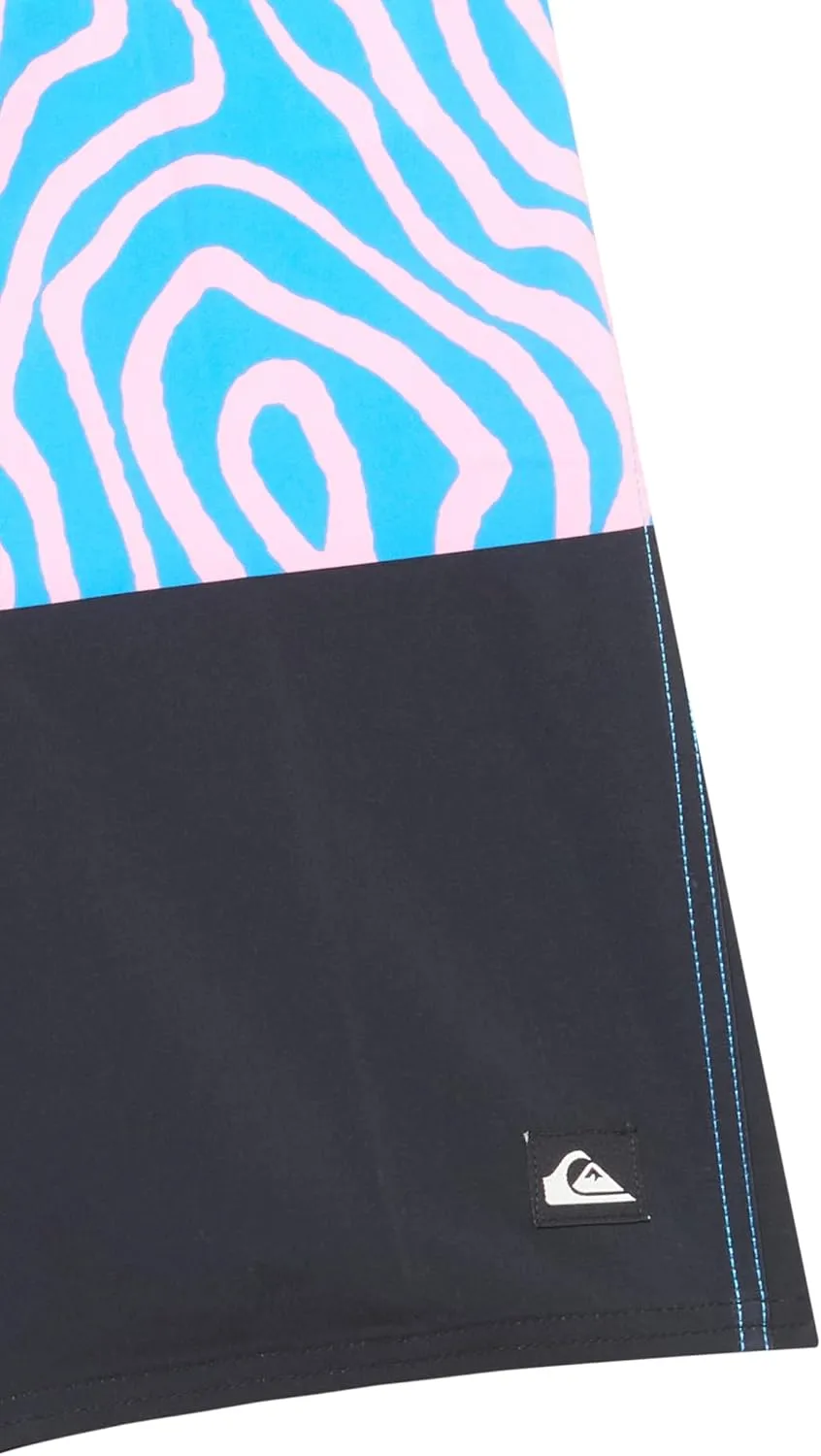 Quiksilver Boys Surfsilk Straight Leg 17 Boardshort Swim Trunk