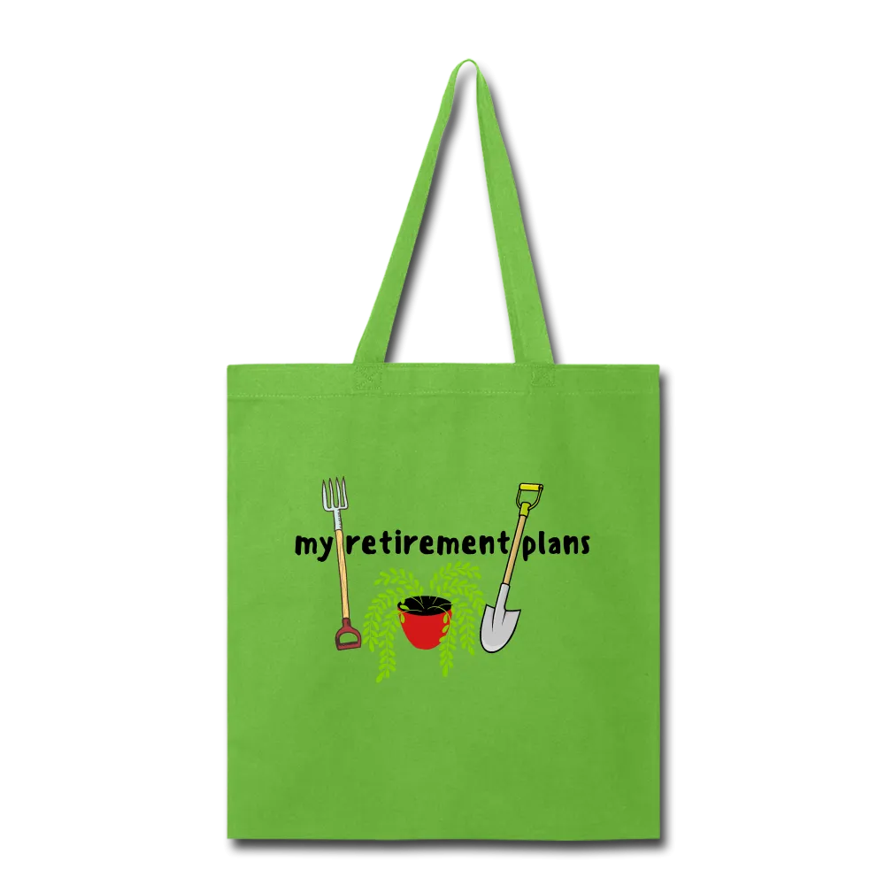 "CQ ORIGINAL" My Retirement Plans - Tote Bag