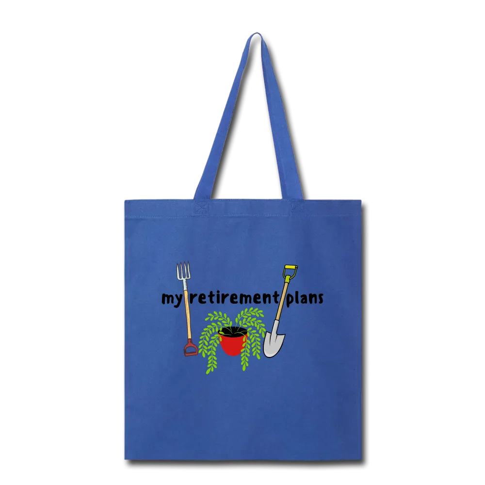 "CQ ORIGINAL" My Retirement Plans - Tote Bag