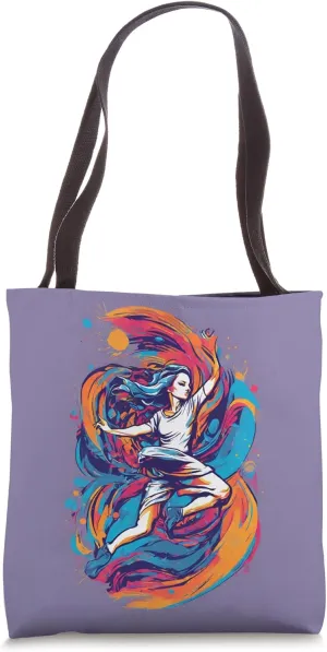 Radiance Rhythm - Dance Lovers Design Tote Bag