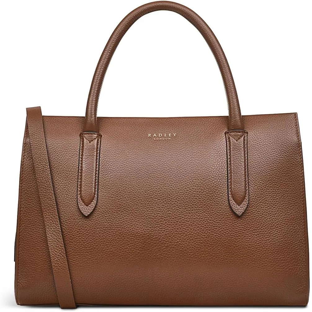 RADLEY London Arlington Court Women’s Medium Leather Ziptop Satchel Bag