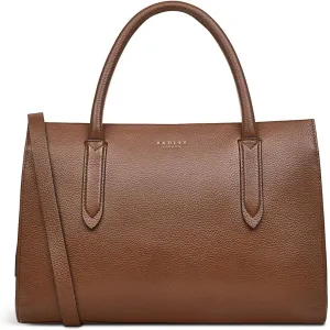 RADLEY London Arlington Court Women’s Medium Leather Ziptop Satchel Bag
