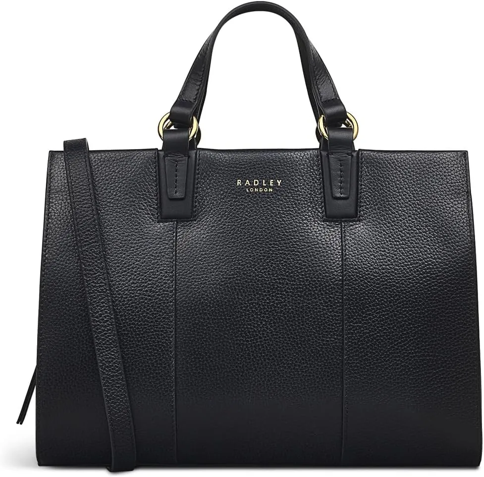 RADLEY London Bedford Square Women's Medium Leather Ziptop Satchel Bag