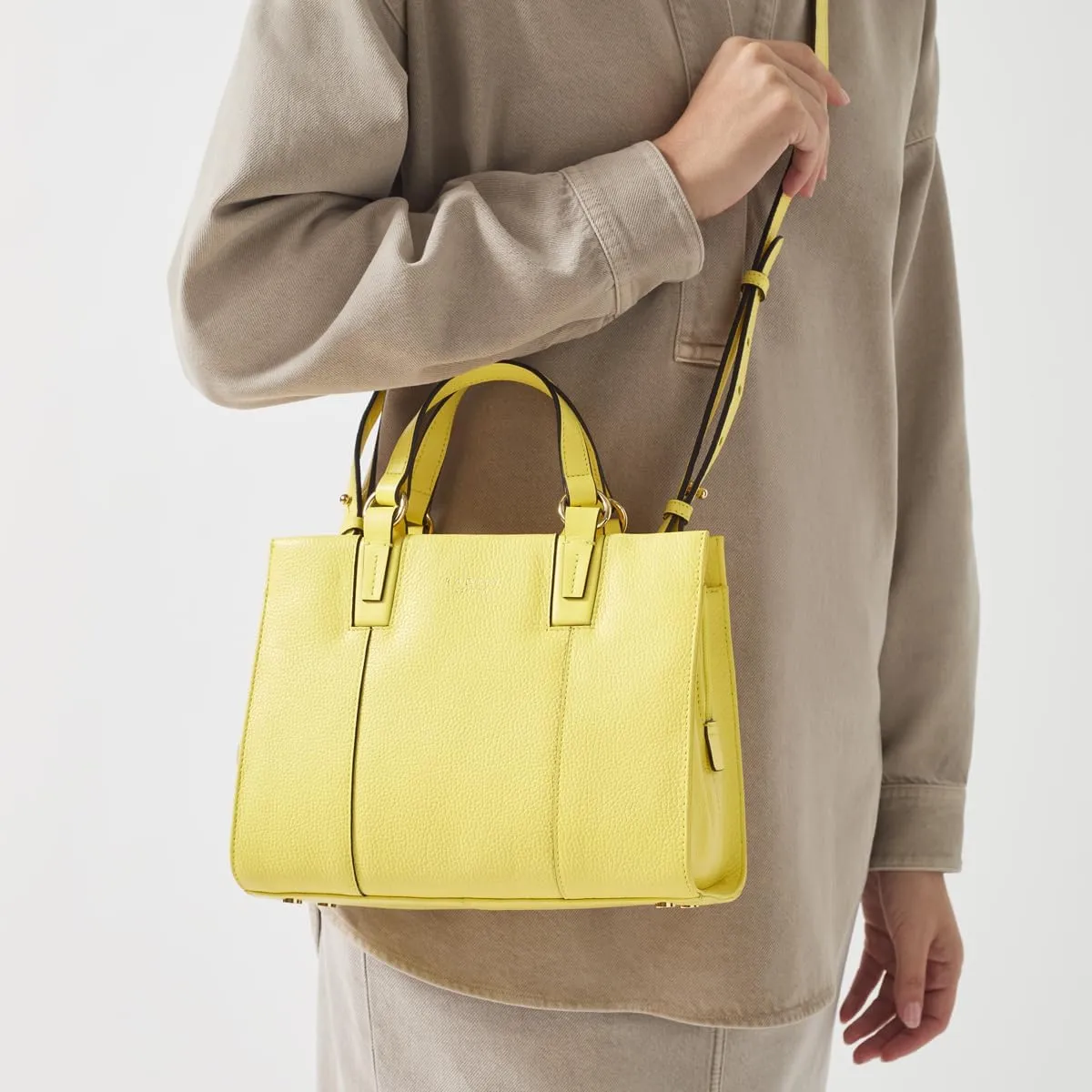 RADLEY London Bedford Square Women's Small Leather Open Top Satchel Bag