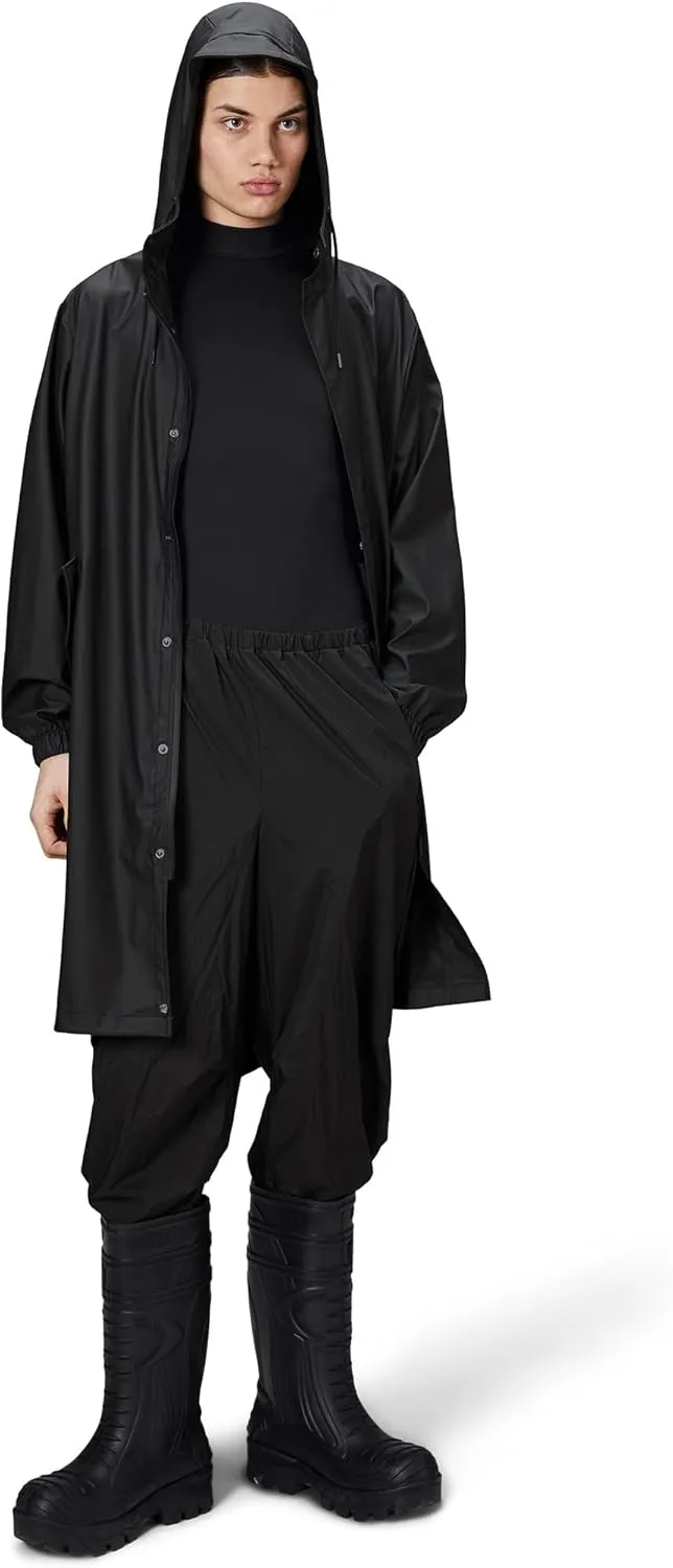 RAINS Fishtail Parka Coat for Men and Women - Waterproof jacket with Elasticated cuffs