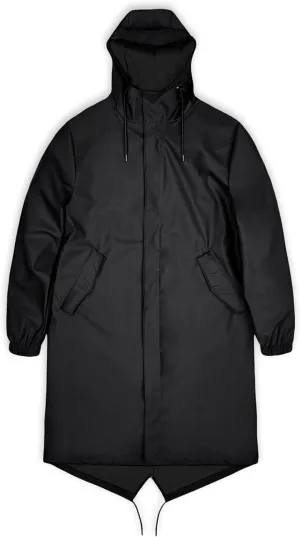 RAINS Fishtail Parka Coat for Men and Women - Waterproof jacket with Elasticated cuffs
