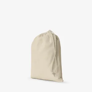 Recycled Cotton Single Drawstring Large 8x12 inches