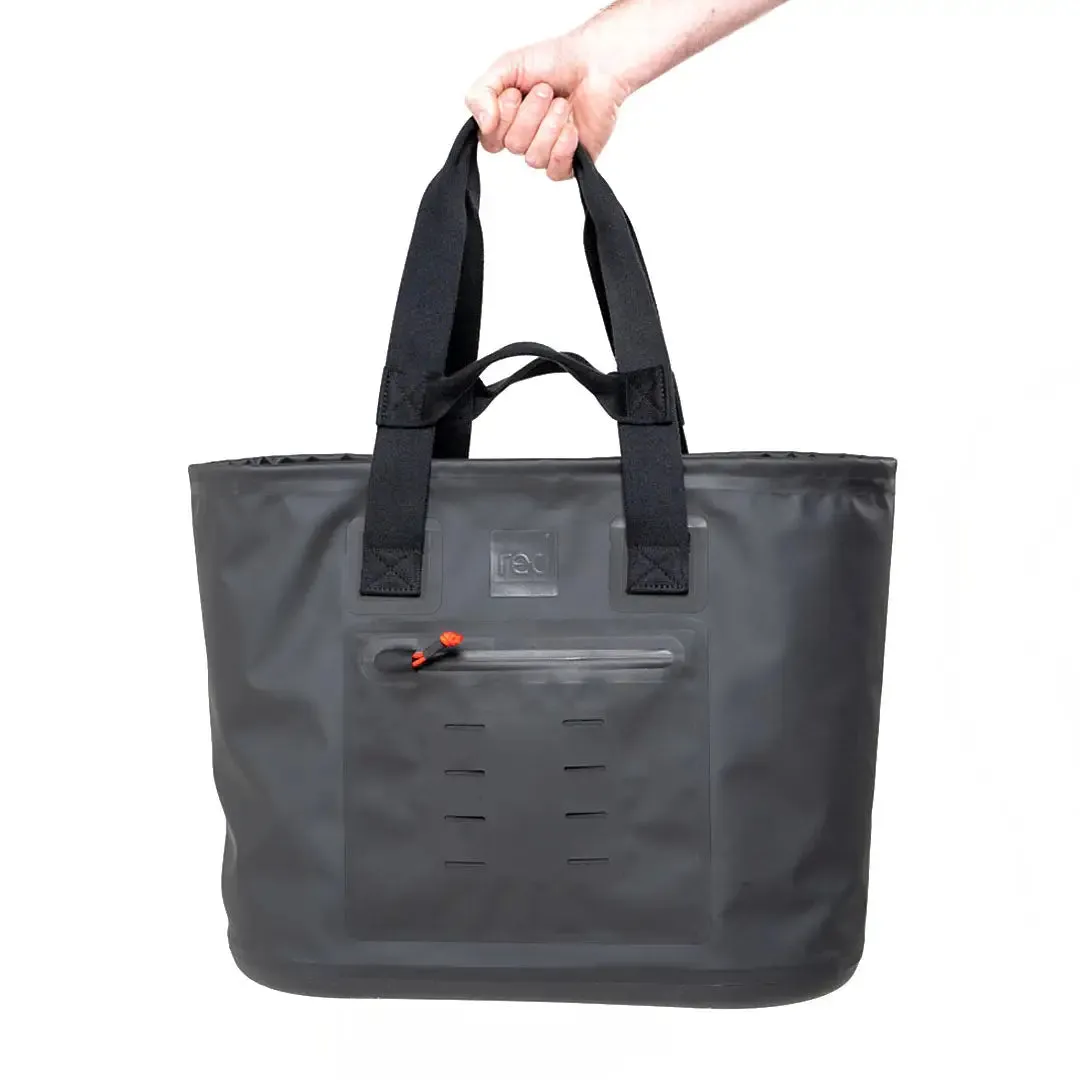 Red Waterproof Tote Bag