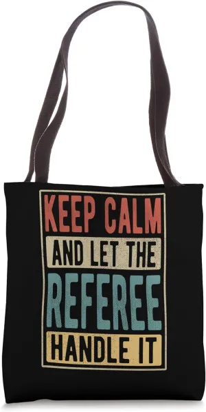 Referee Retro Design - Referee Tote Bag