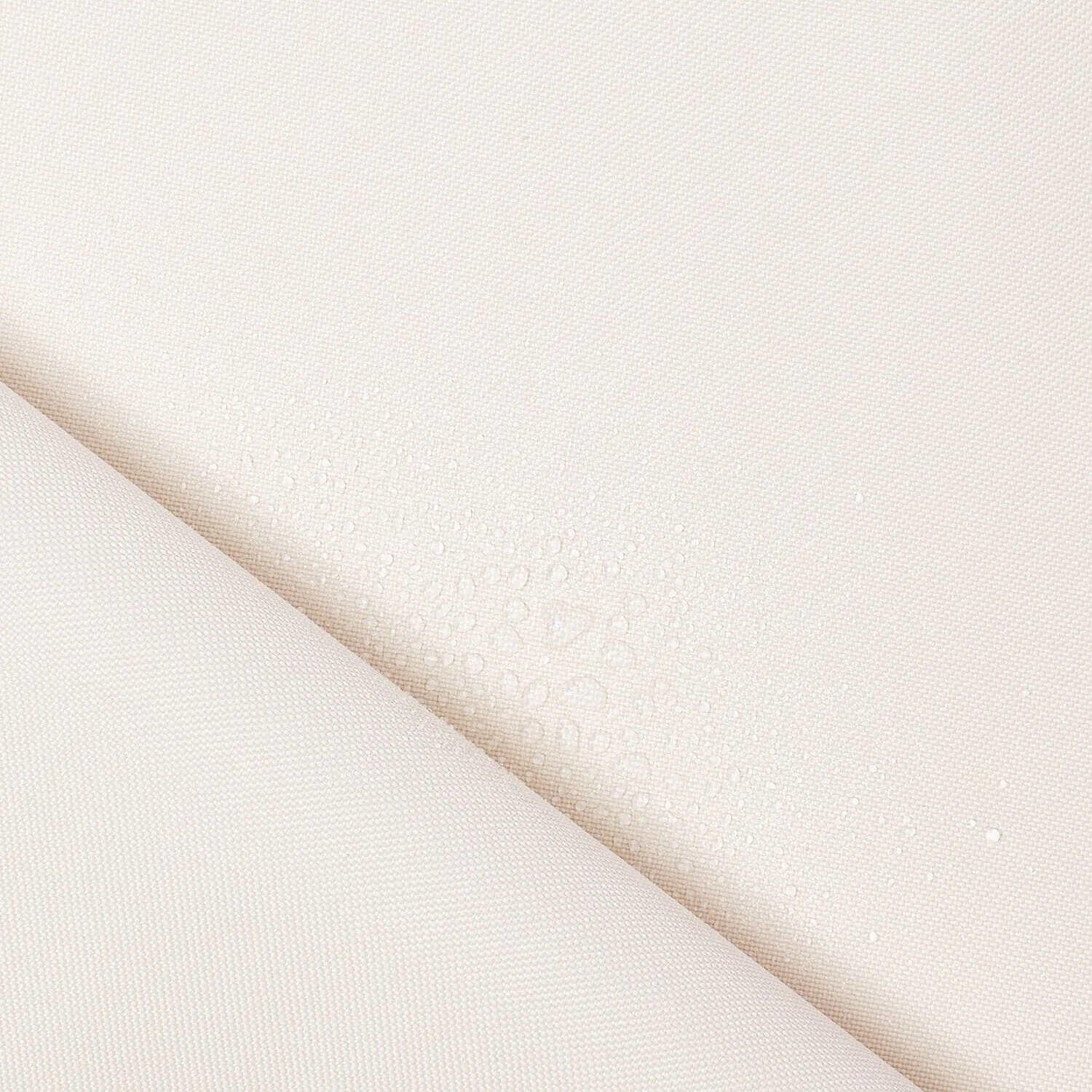 REMNANT/OFFCUT - Waterproof Canvas - Ivory 18" x 19.5"