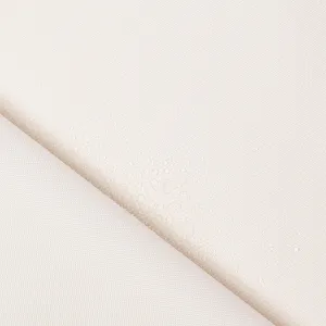 REMNANT/OFFCUT - Waterproof Canvas - Ivory 18" x 19.5"