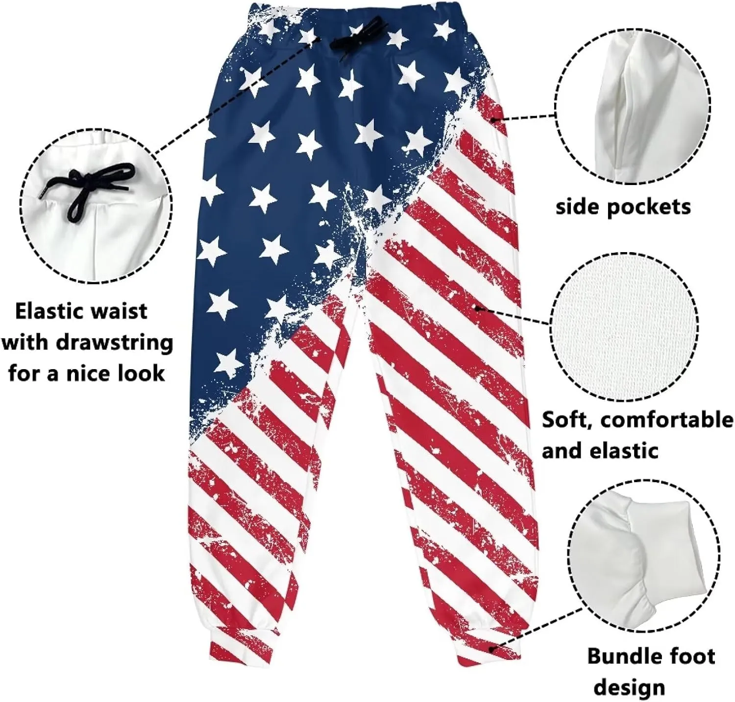 Renewold Men's Sweatpants Women's Sweatpants Jogging Pants Athletic Bottoms with Elastic Waist and Adjustable Drawstring