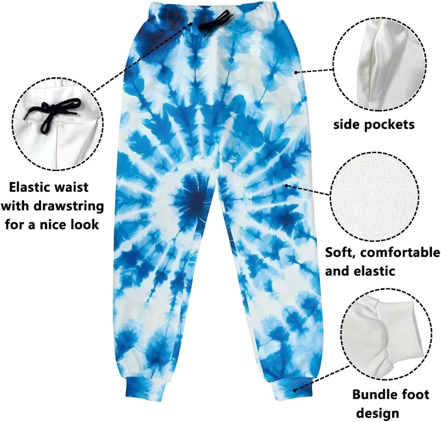 Renewold Men's Sweatpants Women's Sweatpants Jogging Pants Athletic Bottoms with Elastic Waist and Adjustable Drawstring