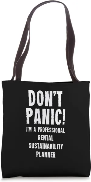 Rental Sustainability Planner Tote Bag