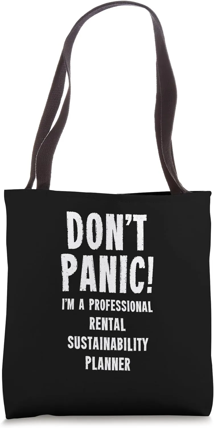 Rental Sustainability Planner Tote Bag