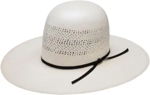 Resistol Mens RSCHAS-594281 20X Chase 4 1/4 Birm Precreased Straw Hat 71/4 Ivory