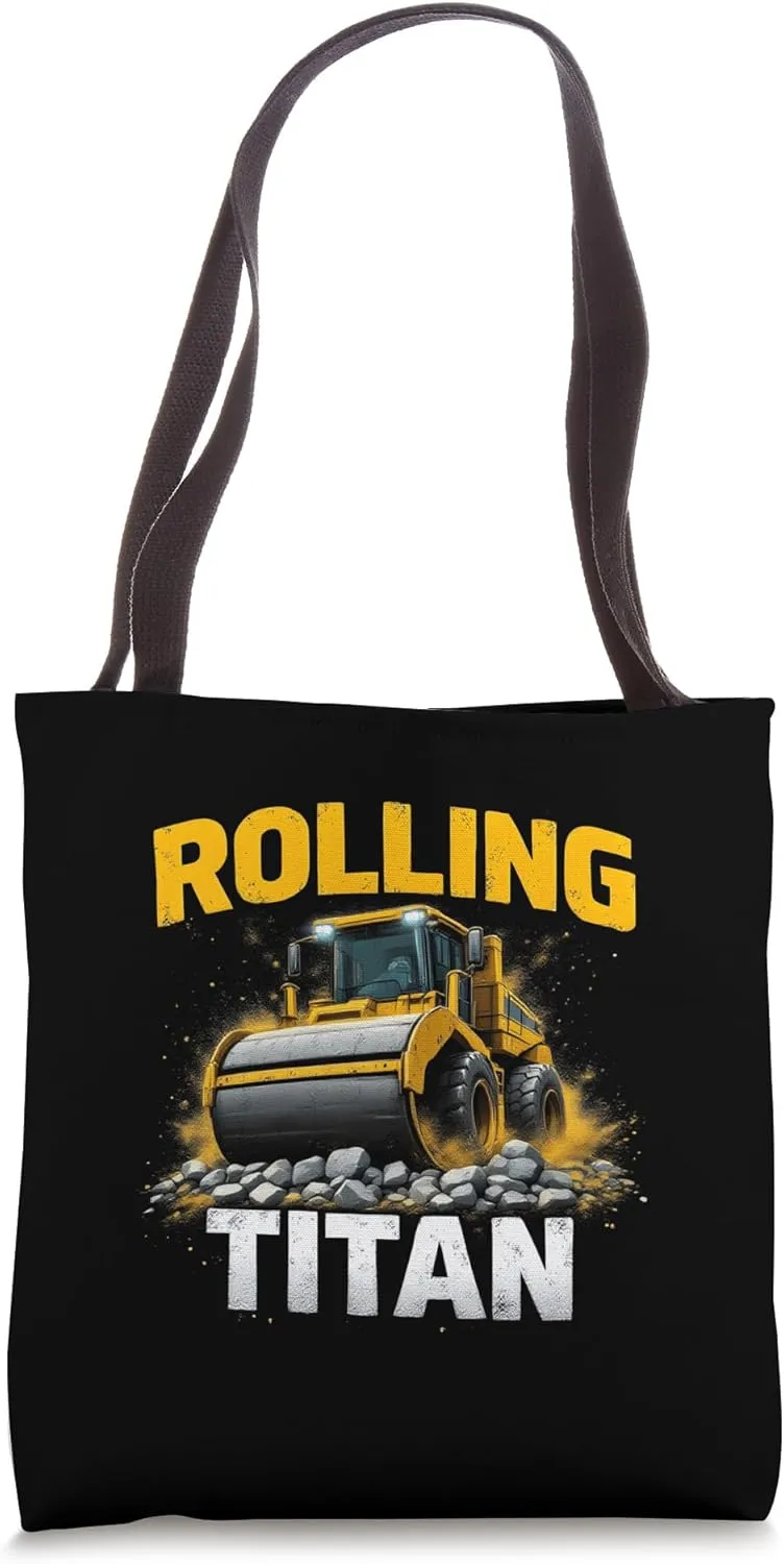 Road Roller Operator Construction Worker Steamroller Lover Tote Bag