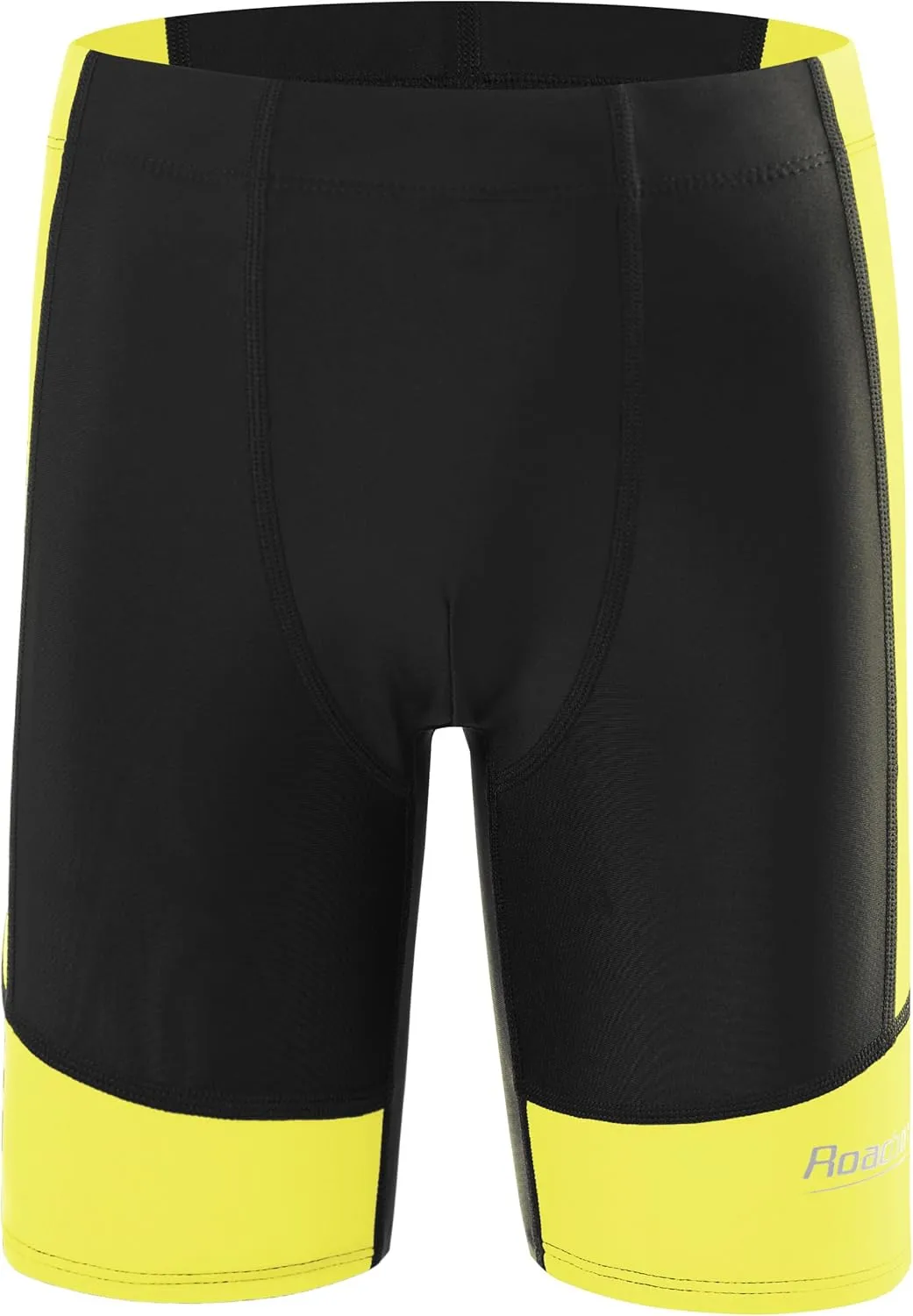 Roadbox Boys' Swim Jammers, Quick Dry Youth Competitive Swim Team Shorts, UPF 50  Bathing Athletic Compression Swim Trunks