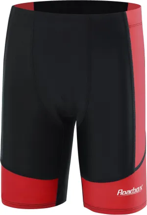Roadbox Boys' Swim Jammers, Quick Dry Youth Competitive Swim Team Shorts, UPF 50  Bathing Athletic Compression Swim Trunks