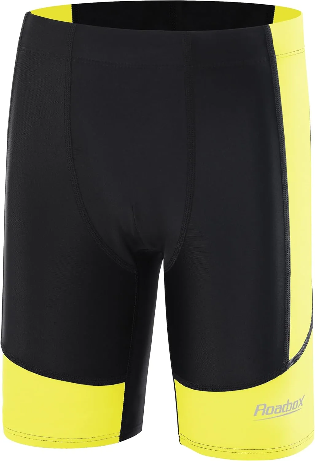 Roadbox Boys' Swim Jammers, Quick Dry Youth Competitive Swim Team Shorts, UPF 50  Bathing Athletic Compression Swim Trunks