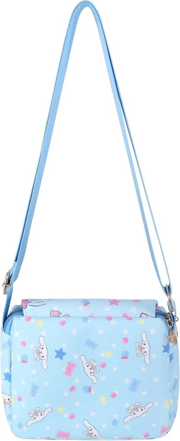 Roffatide Cartoon Mini Messenger Bag Crossbody Bag Kawaii Lolita JK Girls Shoulder Bag Flap Synthetic Leather Satchel