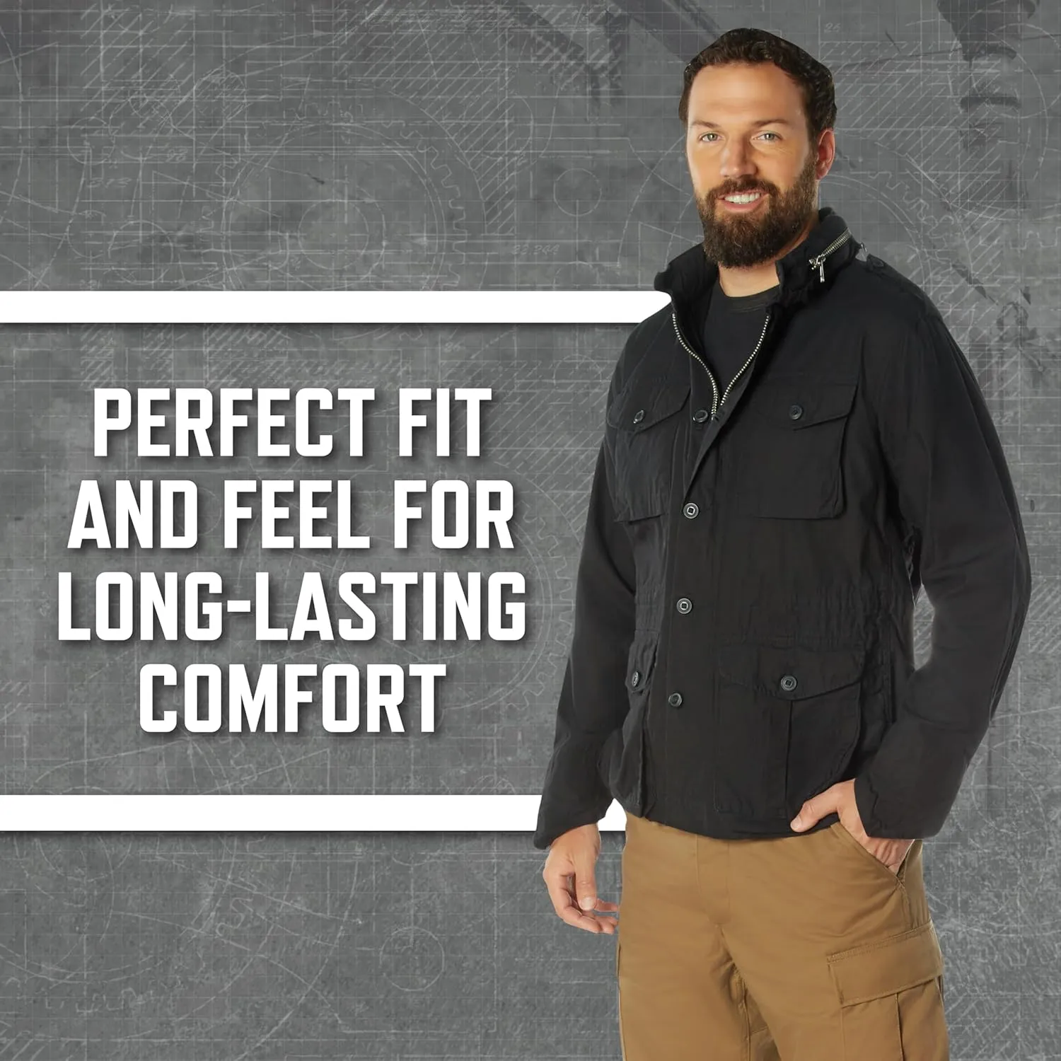 Rothco Vintage Lightweight M-65 Field Jacket