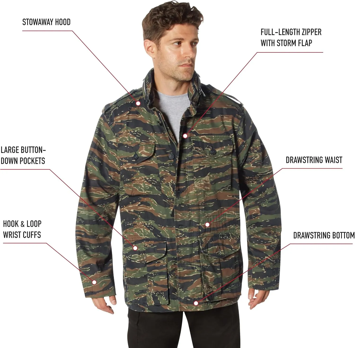 Rothco Vintage Lightweight M-65 Field Jacket