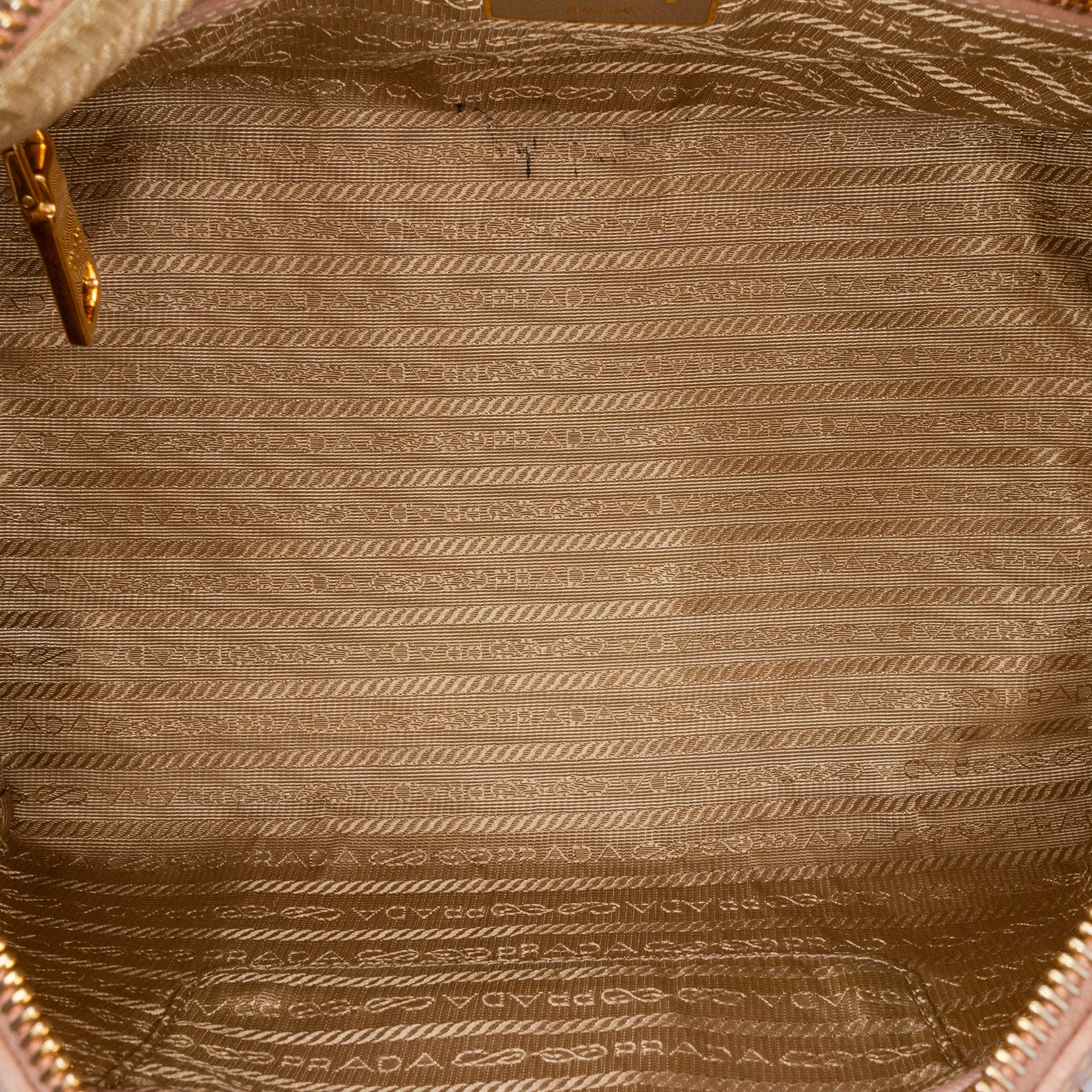 Saffiano Lux Convertible Bowler Bag