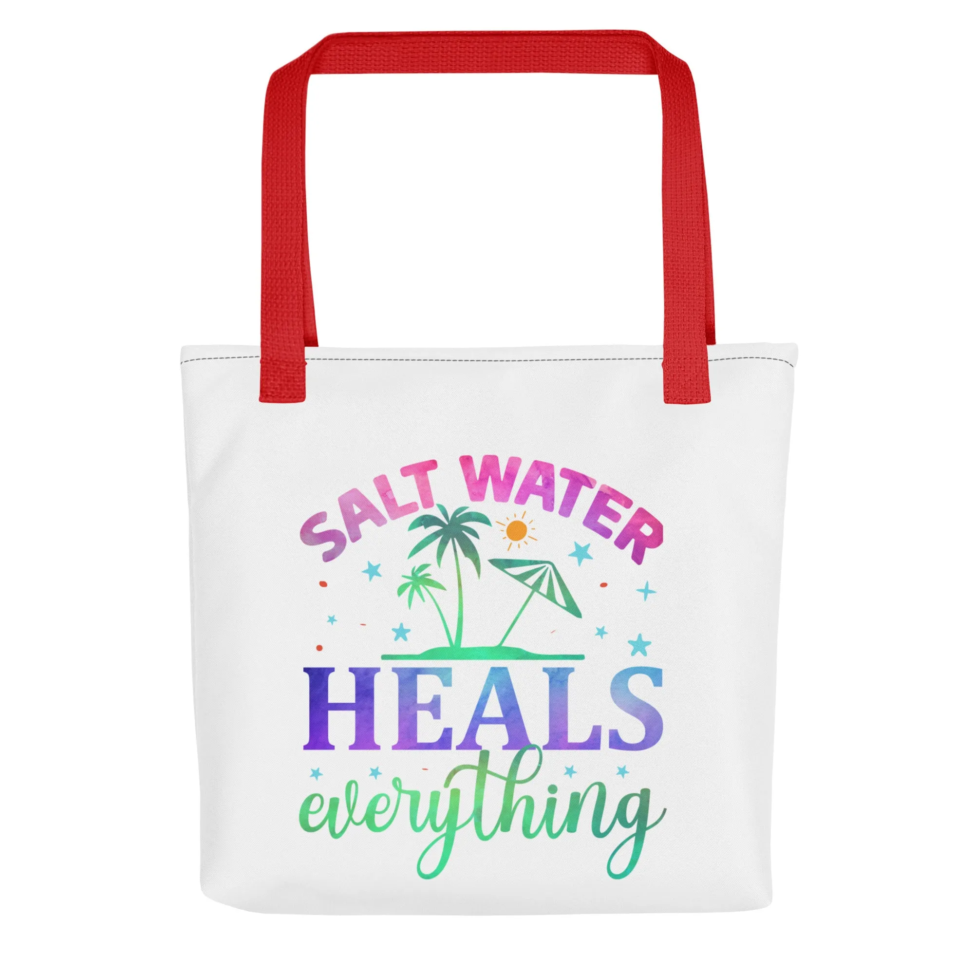 Salt Water Heals Everything - Tote Bag
