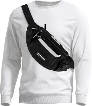 SAMAZON Waist Bag for Men & Women – Stylish Crossbody Sling Bag with Adjustable Strap, Multi-Pocket Design, Durable & Lightweight for Everyday Use, Travel, and Outdoors