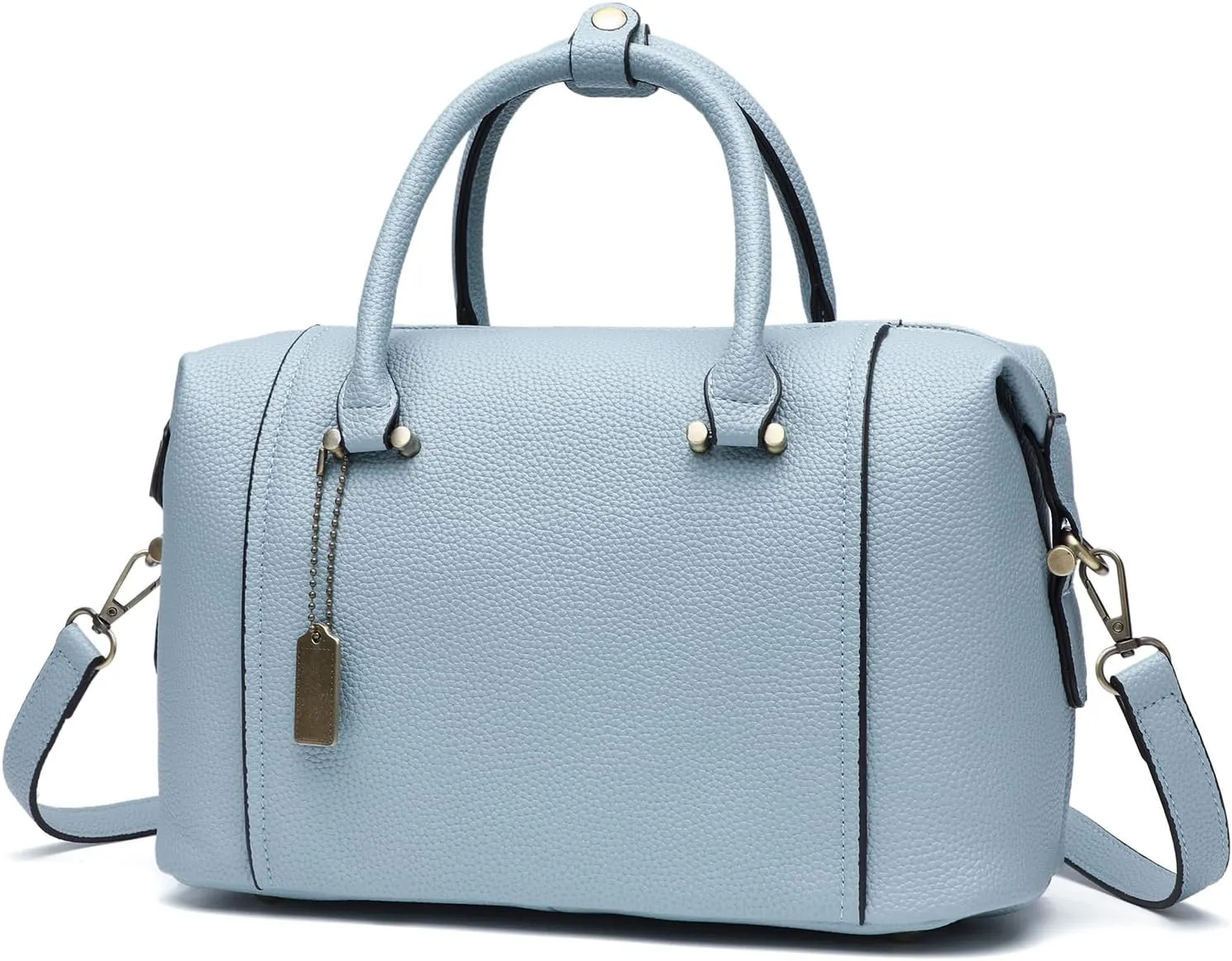 Satchel Purses for Women Leather Tote Bag Boston Handbags Women's Top Handle Bags for work and daily