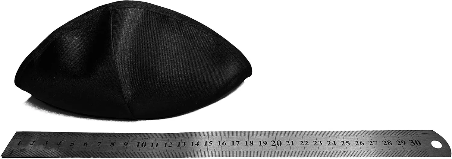 Satin Set Lot Kippah Hat for Men & Kids –Beautifully, Breathable, Comfy, Soft, Yamaka Kippa