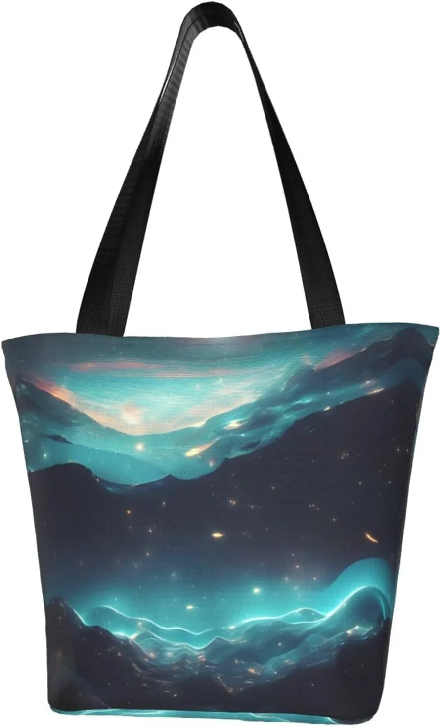Science Fiction Stars Cross-body Shoulder Bag, Women's One-shoulder Handbag, Weekend Travel Shopping and Playing Shoulder Bag