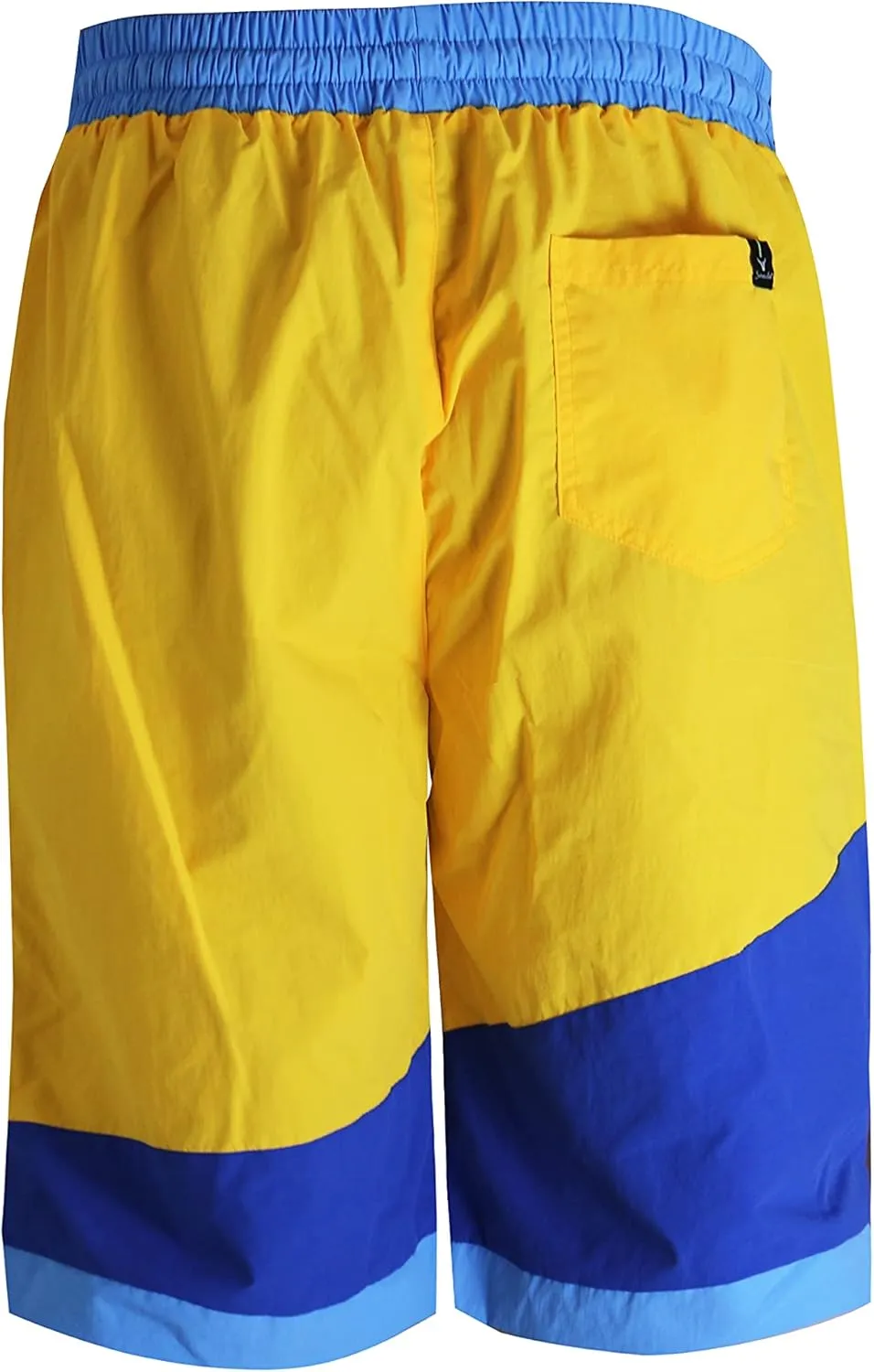 SCREENSHOT Men's Athletic Retro Throwback Basketball Gym Fitness Active Workout 12" Inseam Length Fashion Shorts