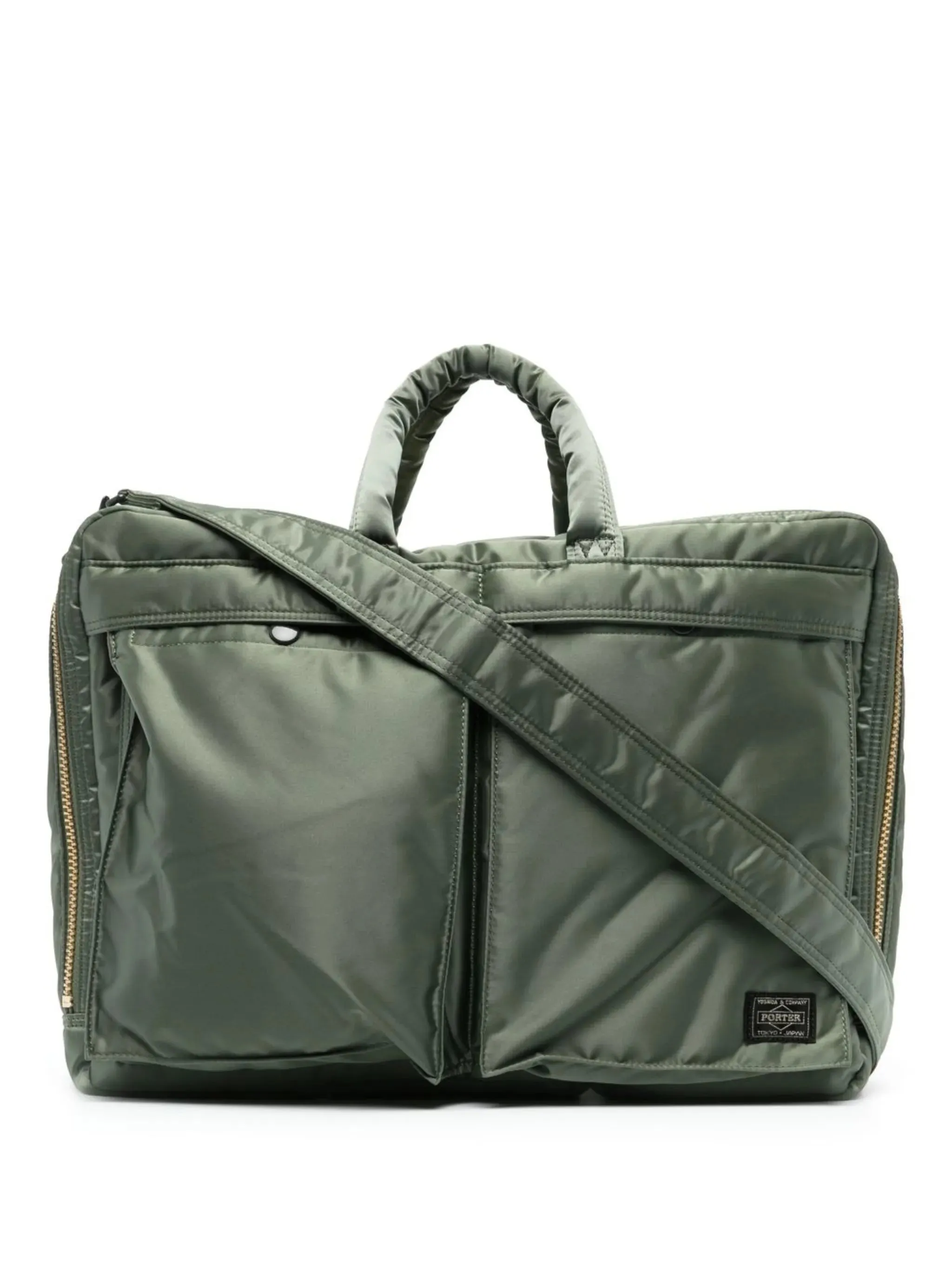Secure payments Minimalist padded pocket-detailed briefcase