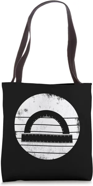 Semicircle Ruler Architectural Planner Architect Tote Bag