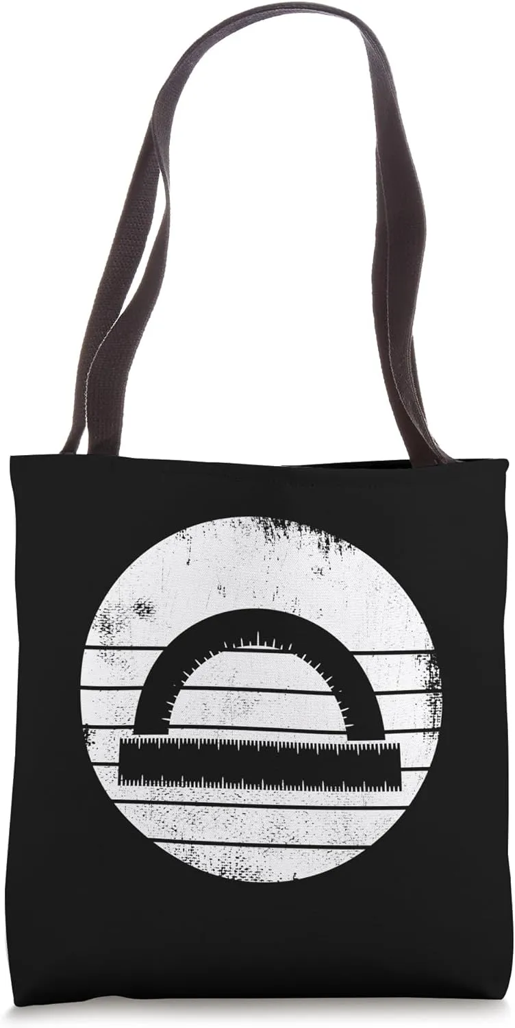 Semicircle Ruler Architectural Planner Architect Tote Bag
