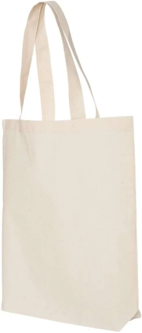 shop4ever Personalized Custom Design Your Own Eco Cotton Tote Reusable Shopping Bag Customizable Gift