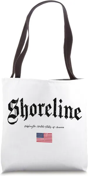 Shoreline Gothic Design Tote Bag